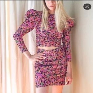 ZARA MINI DRAPED SKIRT 1282/151